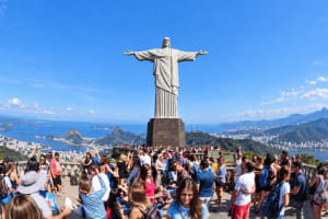 Entrada al Cristo Redentor con van de Corcovado 4