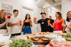 Rome: Trastevere Pizza and Tiramisù Making Class with Wine 3