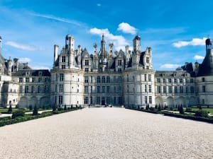 Chambord Castle in the Loire Valley France