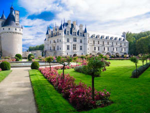 Chenonceau Castle spanning the River Cher
