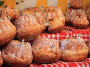 Alsatian kougelhopf pastry specialty