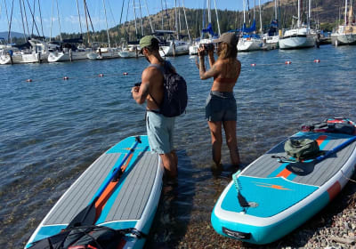 Stand Up Paddle Board To Wild Horse Island 2