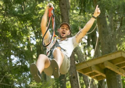 Zip Trails at Tree Trails Adventure Park, Trevose, Philadelphia 2