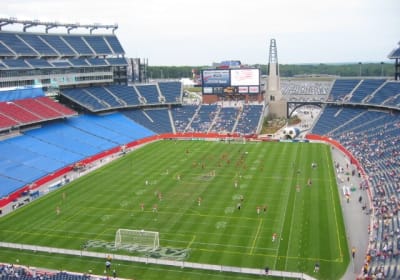 Football World Cup game at Boston Stadium 2
