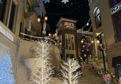 Los Angeles: Holiday Lights Bus Tour with Live Guide 2