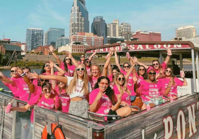 Nashville Bachelor & Bachelorette Party Cruises - Pontoon Saloon 2