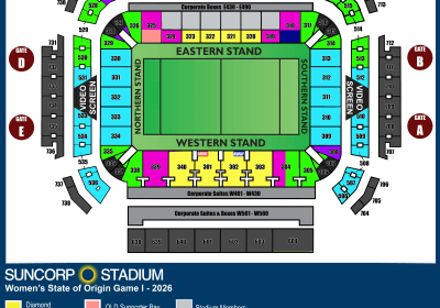 Women's State of Origin Rugby League Game 2026 at Suncorp Stadium 2