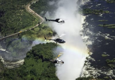 Victoria Falls : Scenic Helicopter Flight Of Angels 15 Mins 2