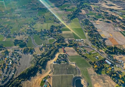 Vol en montgolfière au lever du soleil au-dessus des vignobles de Walla Walla 2