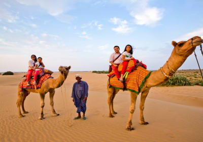 Evening Desert Safari Dubai |Premium Red dunes Drive, Camel Rides with BBQ Dinner 2