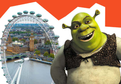 London Eye + Shrek's Adventure 2