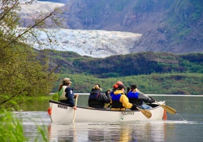 Mendenhall Glacier Canoe Paddle and Trek 2