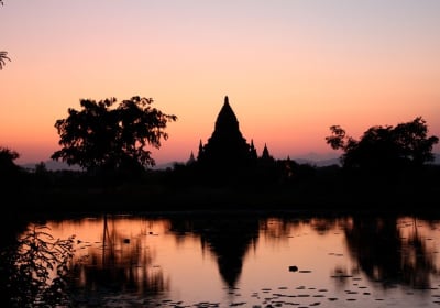 Bagan temples & food by night 2
