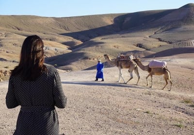 Marrakech sunset camel ride in Agafay desert & Dinner 2