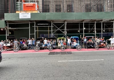 1 Hour Private Guided Pedicab Tour in New York City 2