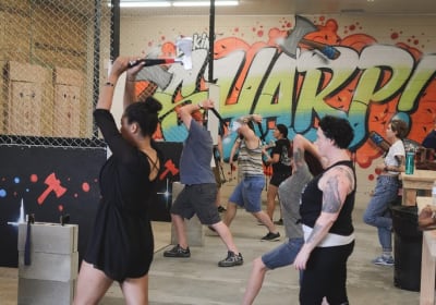 Axe Throwing in San Francisco 2