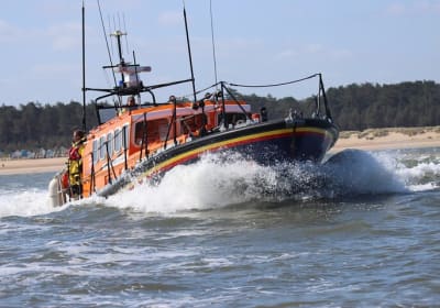 Cruise Wells Next The Sea on Historic RNLI and Dunkirk Veteran Lifeboat 2
