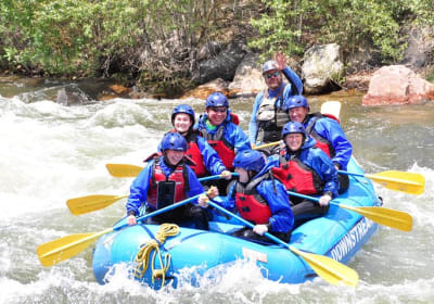 Middle Clear Creek Beginner Whitewater Rafting Near Denver 2