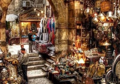 Shopping private tour to papyrus perfume bazaars cotton 2