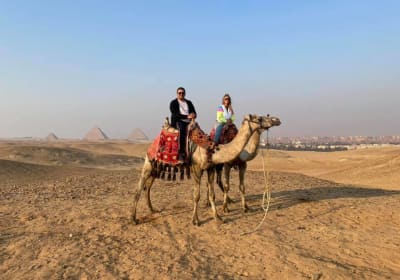 Desert Safari Around The Pyramids of Giza With Horseback Riding or Camel Riding 2