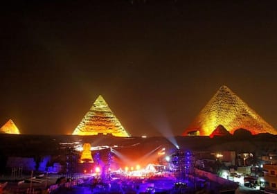 Sound and Light Show at Giza Pyramids 2