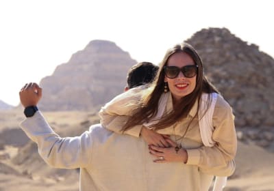 Day Tour to Giza Pyramids Memphis City Dahshur and Saqqara Pyramids 2