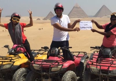 Custom Tour to Giza Pyramids and Desert ATV 2