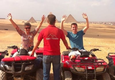 Quad Bike Trip At Desert of Giza Pyramids 2