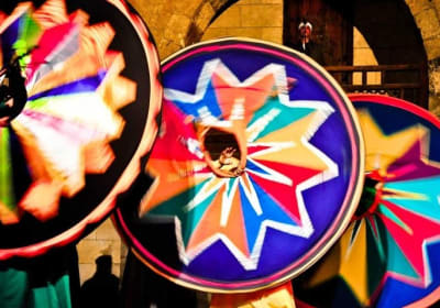 Al Tannoura Egyptian Dance Heritage Show at Wekalet El Ghouri 2