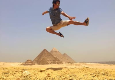 Cairo: Pyramid Tour, Boat Ride and Lunch at Cafelucca 2
