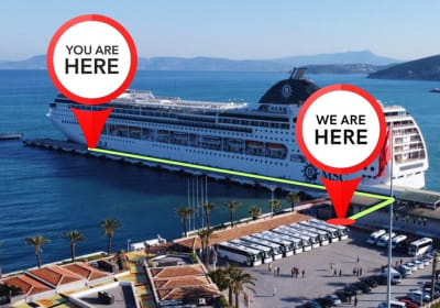 FOR CRUISERS: PRIVATE EPHESUS TOUR INCLUDES ENTRY FEES & Lunch 2