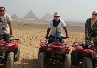 Half Day Tour: Giza Pyramids with 60 Minute Quad Bike Included 2