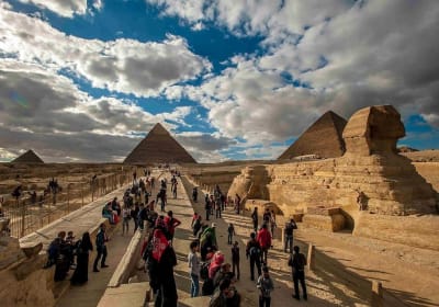 Giza Pyramids and Grand Egyptian Museum 2