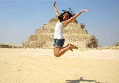 Day tour to Giza pyramids Memphis city and saqqara pyramids 2