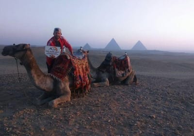 Private Sunrise or Sunset on Camel by The Pyramids & 1 Hour Felucca in The Nile 2