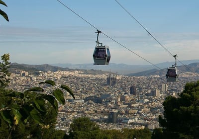 Private Barcelona Old Town & Sky Views: Montjuic Castle & Cable Car Tour 2