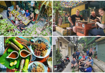 Hanoi Michelin Star Street Food Walking Tour & Train-Street 2
