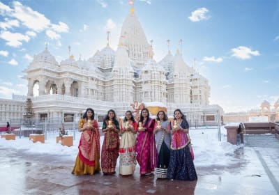 BAPS Mandir and Grounds For Sculpture Day Tour 2