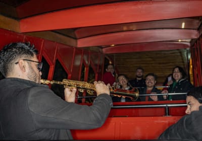 Santiago Funicular Wine, Music & Cueca Night 2