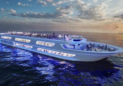 Luxury White Dinner Cruise with Seafood Buffet from Bangkok 2