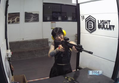 Light Bullet Indoor Shooting Range Experience 2