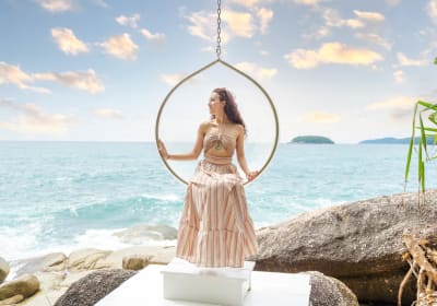 Rock Beach Swing with Karon Viewpoint 2