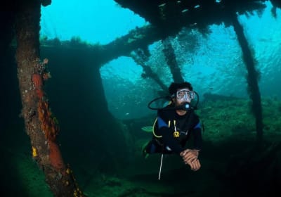 Tulamben USS Liberty Shipwreck Scuba Dive 2