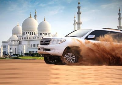 Sheikh Zayed Mosque & Desert Safari Combo 2