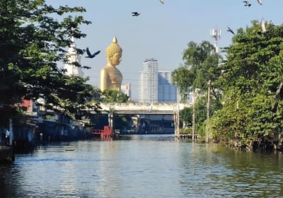 Bangkok Canal Village EV Boat Tour 2