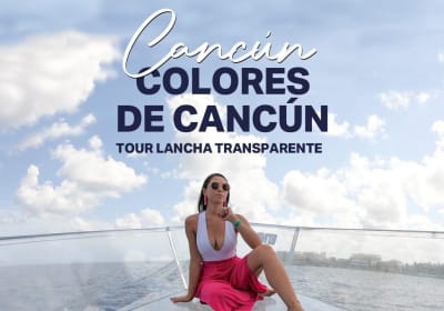 Cancun Glass Boat Sightseeing Cruise 2