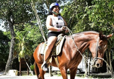 ATV & Horseback Ride with Ziplines Cenote from Playa del Carmen 2