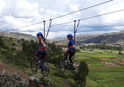 Via Ferrata, Bike Zipline and Rappel Adventure 2