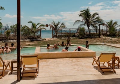 VIP Beach Club Experience in Tierra Bomba 2