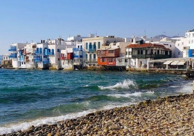 Private Helicopter Transfer: Chania to Mykonos 2